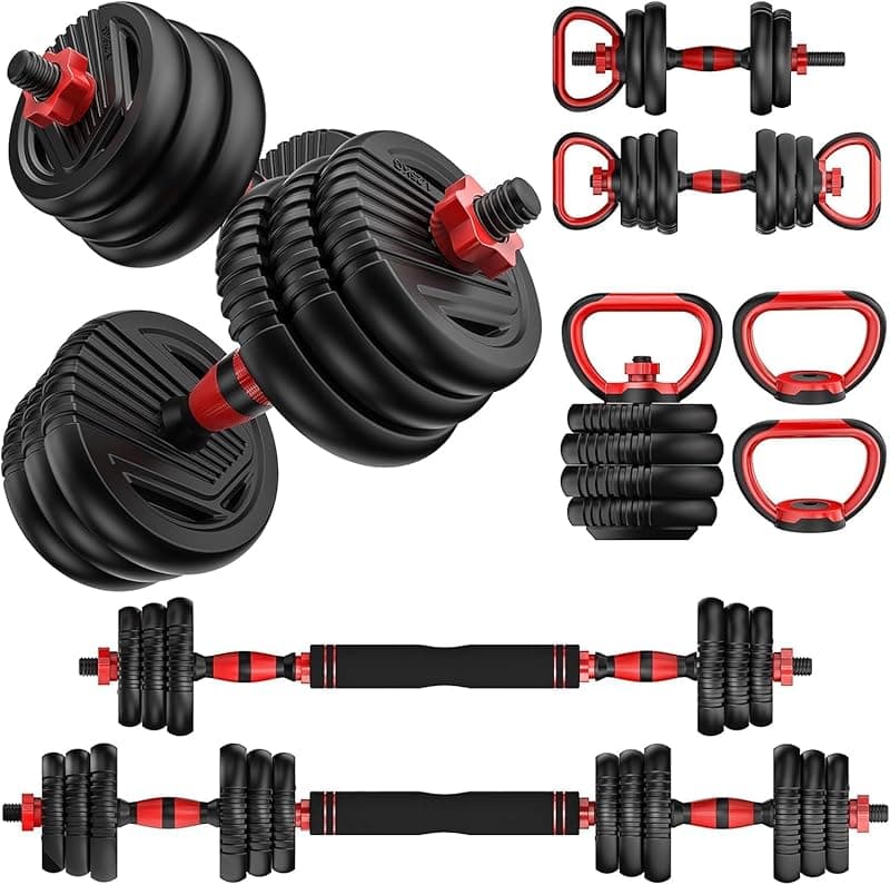 Adjustable Dumbbells 20 / 30 / 45 / 70 / 90lbs Free