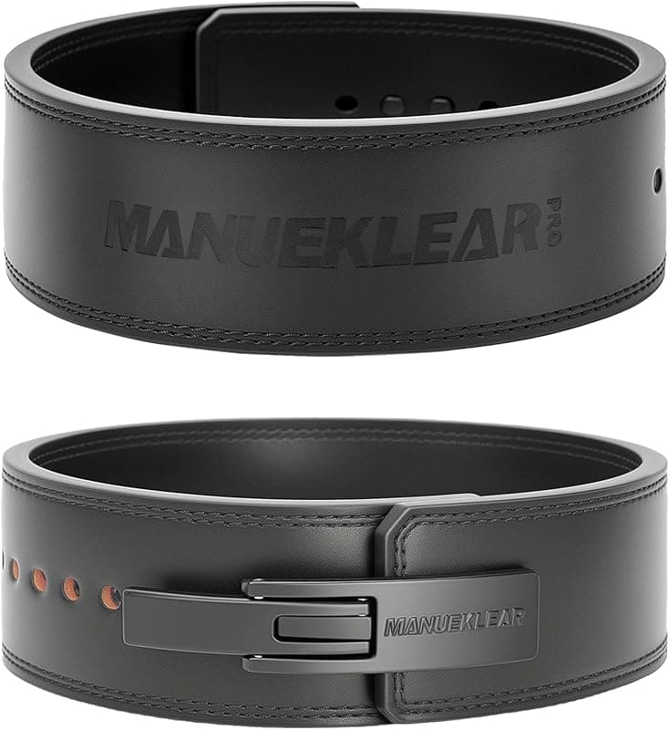 MANUEKLEAR 10mm Thick & 4inch Wide Weight Lifting