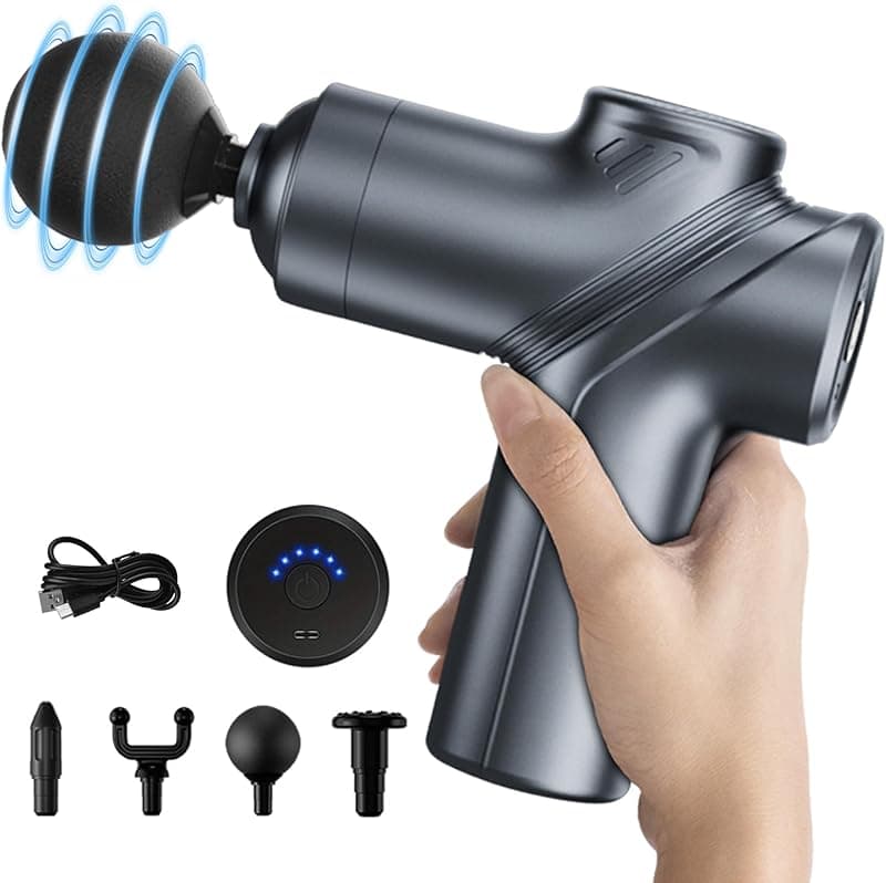 LEERCON Massage Gun Deep Tissue Silent Brushless