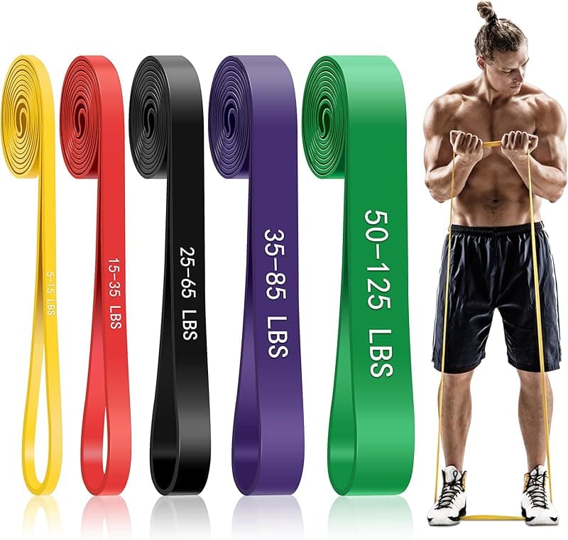 Pull Up Assistance Bands 5 - Level Resistance Bands